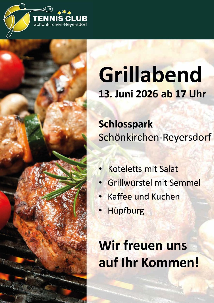 Grillabend 13. Juni 2026